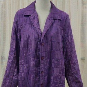 Tan Jay Purple Jacket Vintage Indonesia